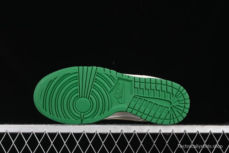 Nike SB Dunk Low Gucci Collaboration - Custom White Swoosh Leather Patch Anniversary Edition Low-Top Casual Skate Shoes - KK1688-052