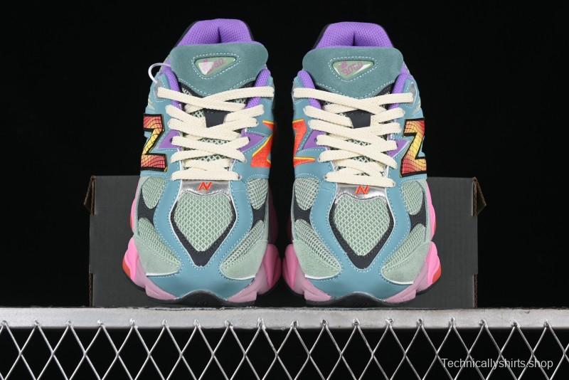 New Balance Joe Freshgoods x New Balance 9060 Retro Casual Running Sneakers with ABZORB Cushioning - U9060WRB