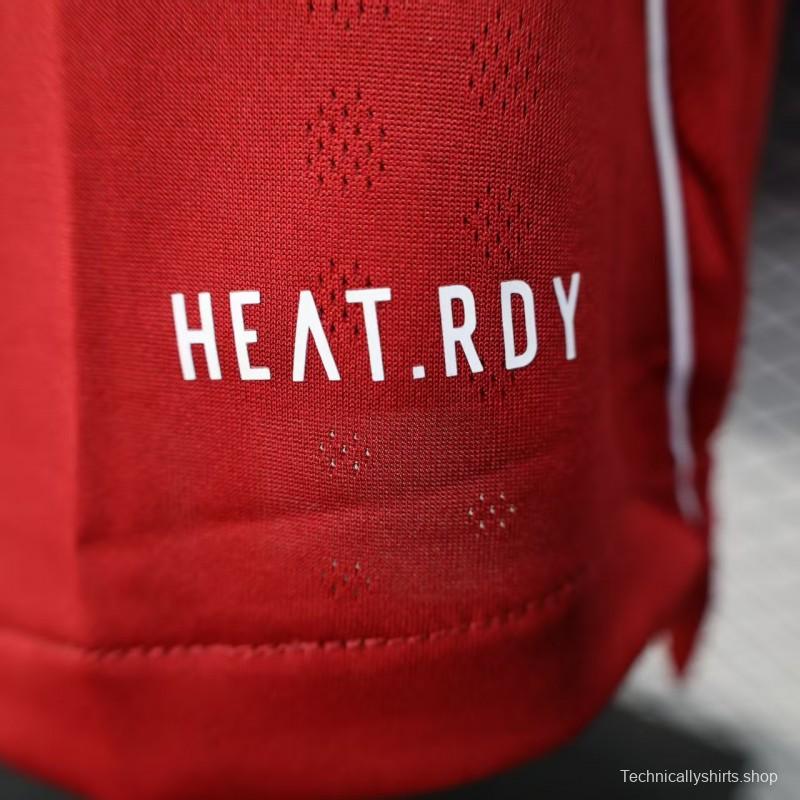 Player Version 25/26 LIverpool Home Long Sleeve Jersey