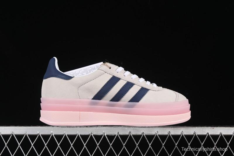 Adidas Originals Gazelle Bold IE6508 Low-Top Sneakers with Thick Sole for Casual Wear, Non-Slip and Durable - IE6508