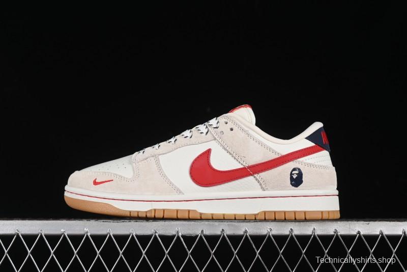 Nike SB Dunk Low BAPE Collaboration Anniversary Edition Custom Low-Top Casual Sneakers - CH6336-228