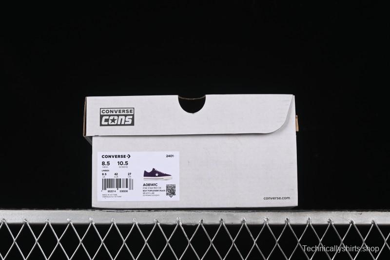 Converse One Star Pro Retro Skateboard Shoes in Purple - A08141C