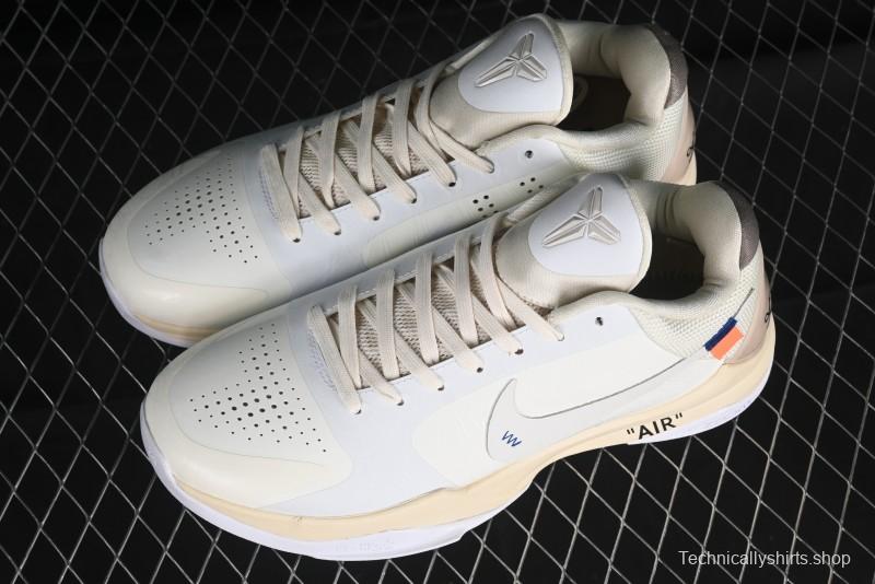 Nike Off-White x Zoom Kobe 5 Professional Basketball Shoes - DB4796-101