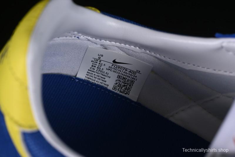 Nike Stussy Roshe Run LD-1000 Comfortable Versatile Non-Slip Durable Waffle Low-Top Casual Running Shoes - FQ9079-400