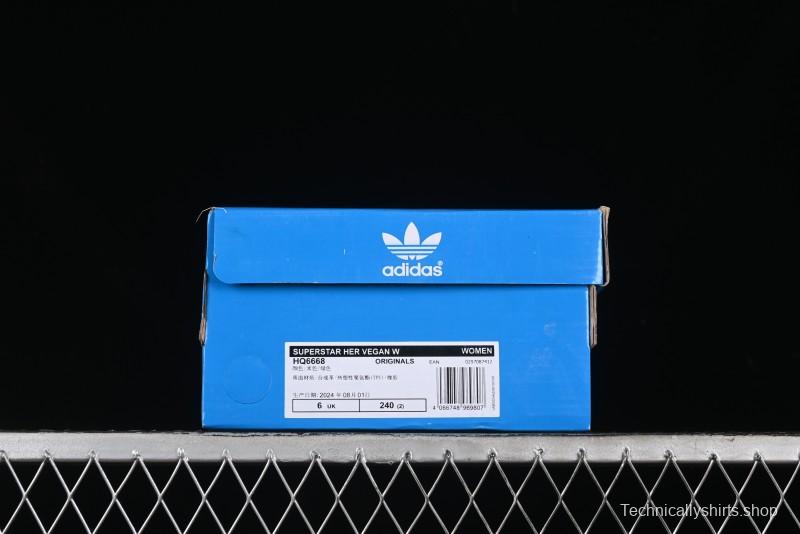 Adidas Superstar HQ6668 Casual Sneakers with Shell Toe Design