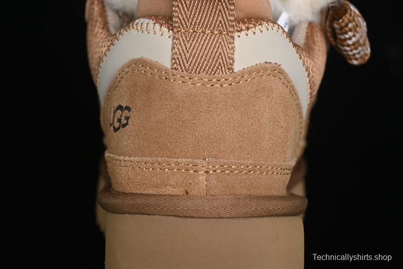 UGG Classic Ultra Mini Mel Dual Color Lace-Up Low-Top Casual Shoes - 1144032