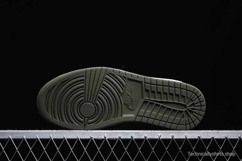 Nike Travis Scott x Air Jordan 1 Low OG AJ1 Collaboration Reverse Swoosh Sneakers - DM7866-002