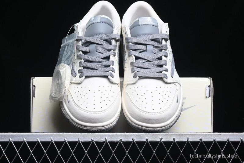 Nike Travis Scott x Fragment Design x Air Jordan 1 Low OG SP AJ1 Sneakers - SJ2068-111