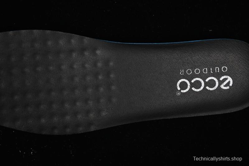 ECCO DRIVE Series Outdoor Waterproof Breathable Slip-Resistant Retro Fashion Patchwork Hiking Shoes - 88259401001