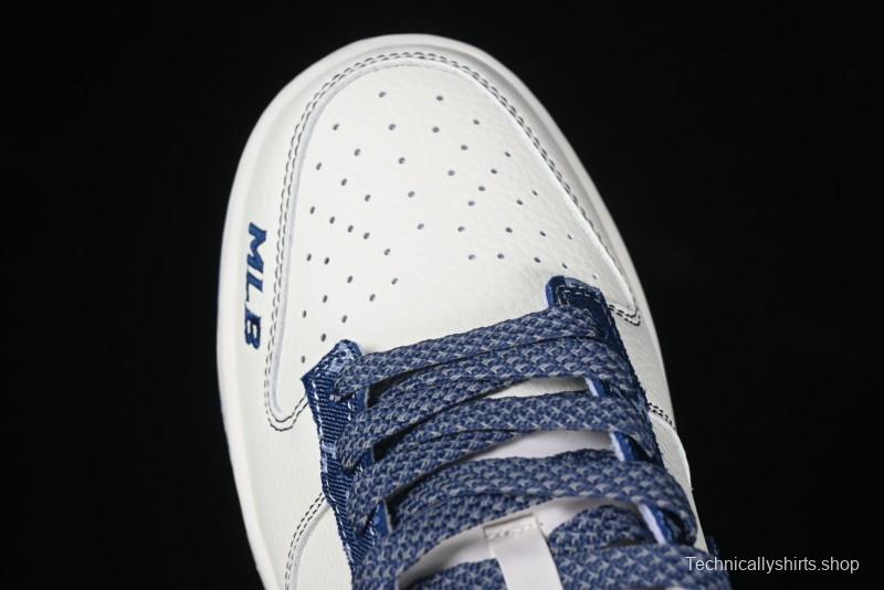 Nike SB Dunk Low MLB Collaboration - Denim Blue Swoosh Anniversary Customized Low-Top Casual Sneakers - DJ2024-044