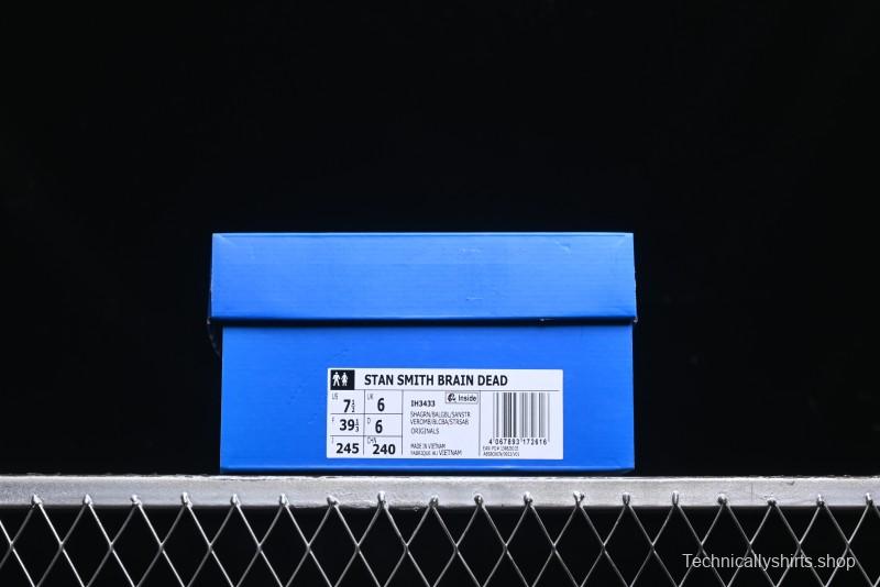 Adidas Brain Dead x Ad Originals Stan Smith Samba Casual Sneakers - IH3433