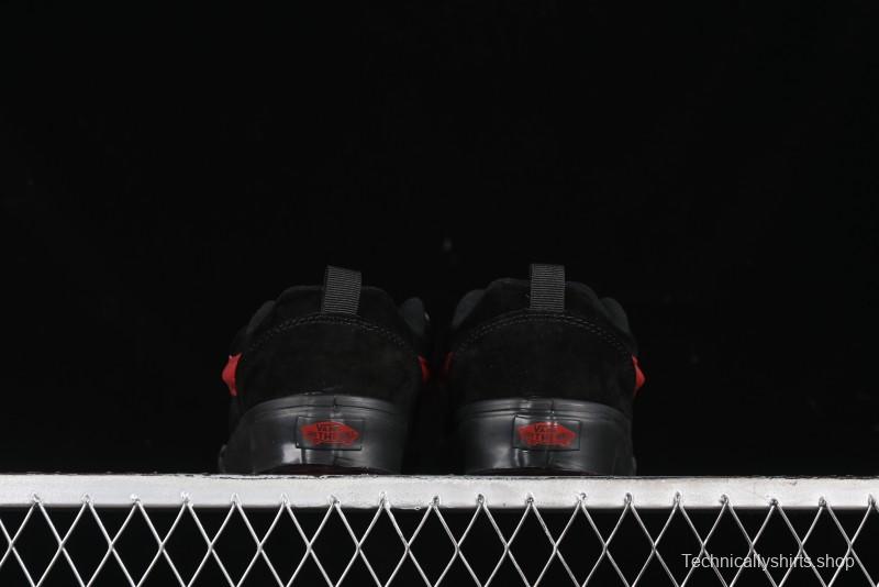 Vans Knu Skool Low Top Retro Casual Vulcanized Slip-On Shoes - VN0009QCSWE