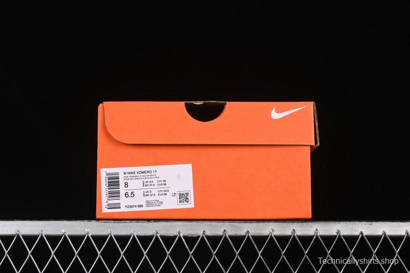 Nike Air Zoom Vomero 17 Summer 2024 Cushioned Casual Running Shoes with Zoom Air Unit - FZ3974-686