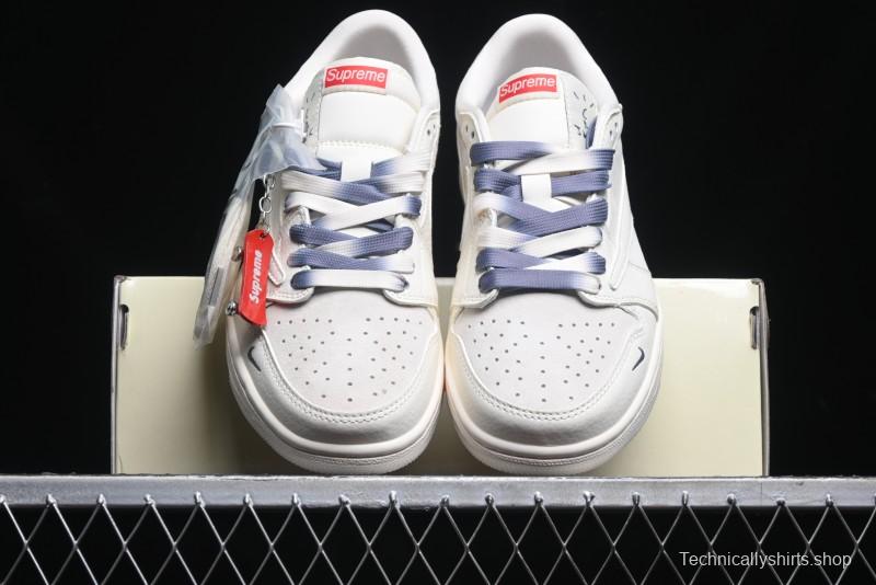 Nike Travis Scott x Fragment Design x Air Jordan 1 Low OG SP AJ1 Sup Collaboration - BB7518-001