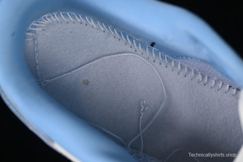 Nike SB Dunk Low Lightning Collaboration - Light Blue Swoosh Anniversary Custom Low-Top Casual Skate Shoes - LW1818-107