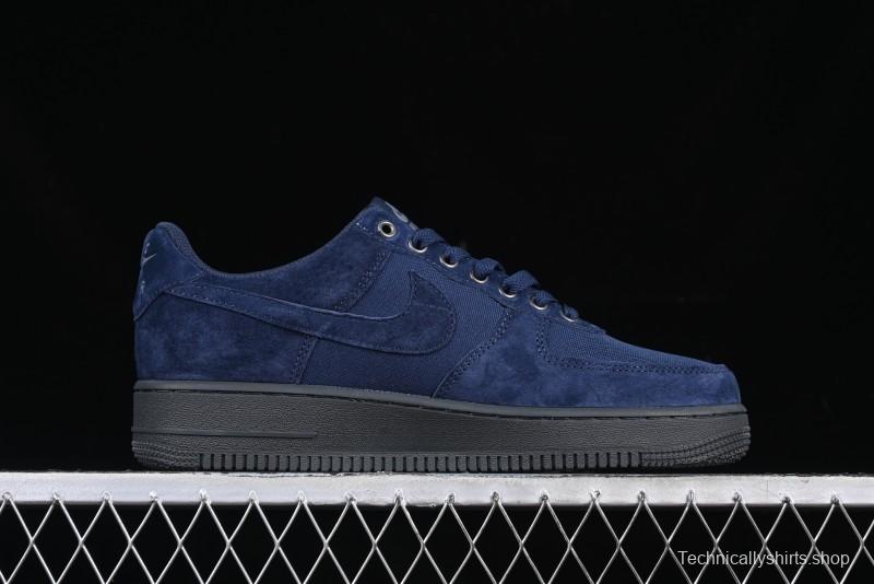Nike Air Force 1 '07 Low Casual Sneakers in Light Blue with Full-Length Air Cushion - HQ3822-400
