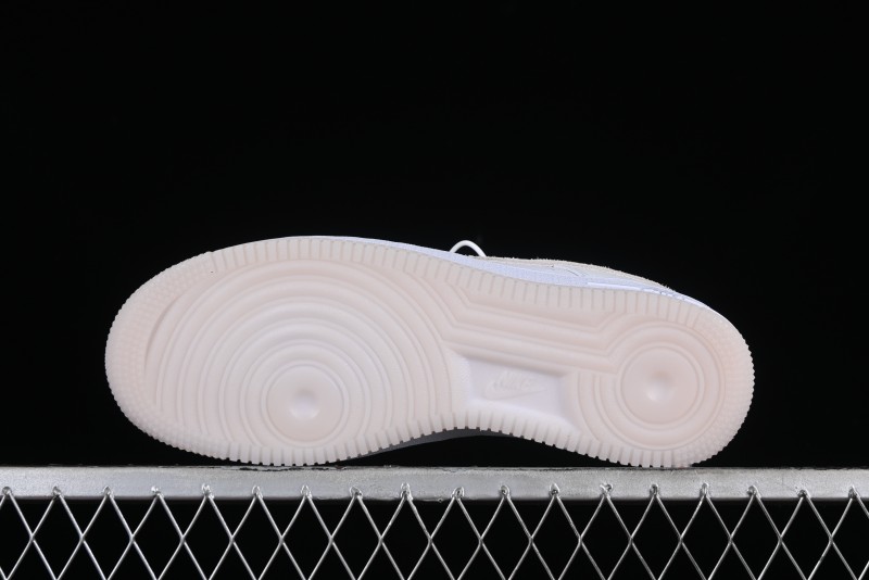 Nike Air Force 1 '07 Low Casual Sneakers with Full-Length Air Cushion - FN5832-100