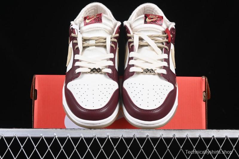 Nike Dunk Low "Year of the Snake" Limited Edition Low-Top Casual Sneakers - HV5991-171