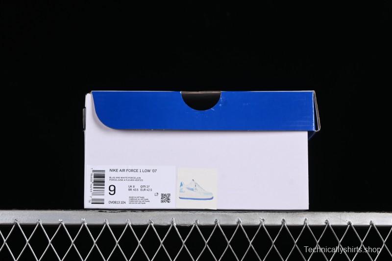 Nike Air Force 1 '07 Low Linglong Porcelain Low-Top Casual Sneakers - DV0813-104