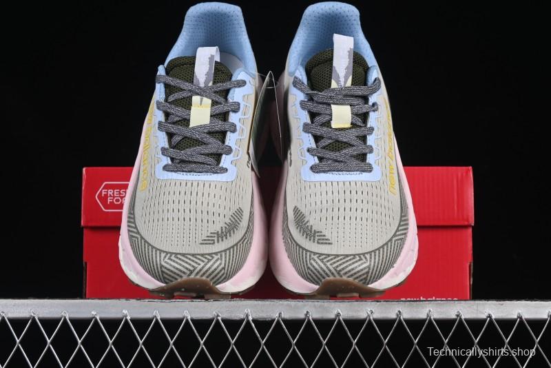 New Balance Fresh Foam X More V3TDS Low-Top Running Shoes with Durable Slip-Resistant Outsole - WTMORUG3