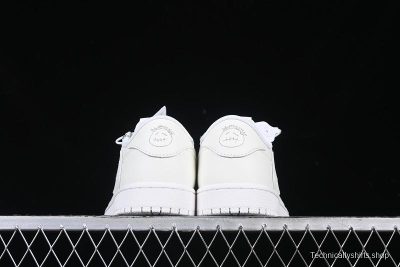 Nike Travis Scott x Air Jordan Low OG SP AJ1 Retro Sneakers in Pure White - TD1228-111