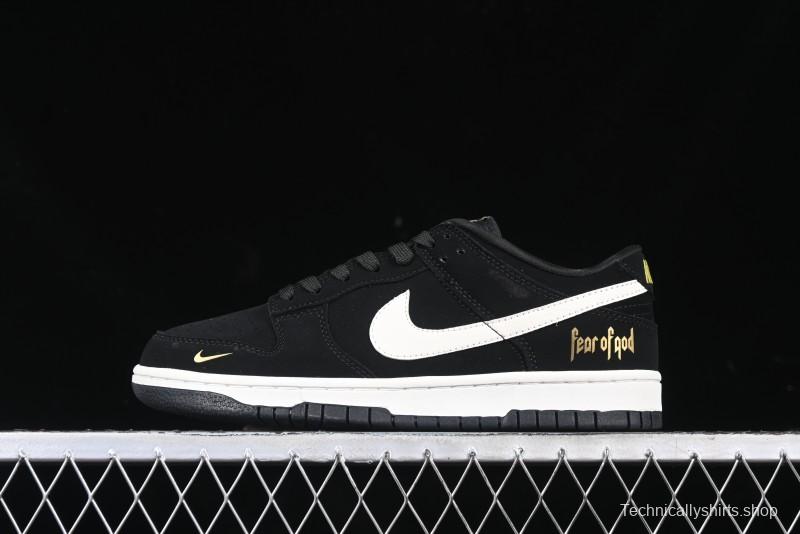 Nike SB Dunk Low FOG Collaboration - Anniversary High-End Custom Low-Top Casual Sneakers - KK1333-016