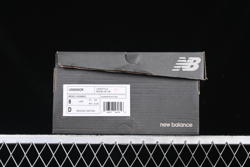 New Balance 9060 Retro Casual Running Shoes with ABZORB Cushioning - U9060WOR