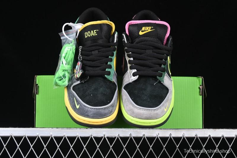 Nike Dunk Low "What The Ducks" Oregon Ducks Football Team Low-Top Casual Sneakers - HV1454-001