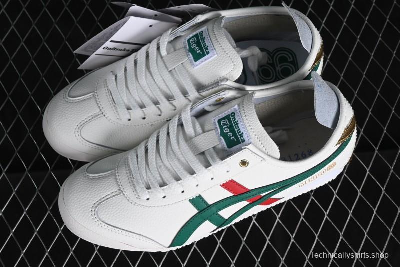 Onitsuka Tiger Mexico 66 Low-Top Leather Sneakers for Casual Running - 1183B511-200