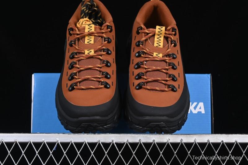 HOKA ONE ONE Tor Summit Low Top Cushioned Waterproof Outdoor Functional Shoes - 1147952 HBCK