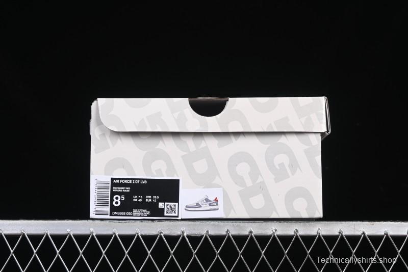 Nike Air Force 1 '07 Low The North Face x CDG Light Grey Casual Sneakers - DM6688-050