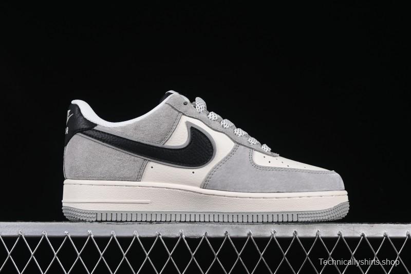 Nike Air Force 1 '07 Low The North Face Collaboration Grey Suede Casual Sneakers - XZ6188-763