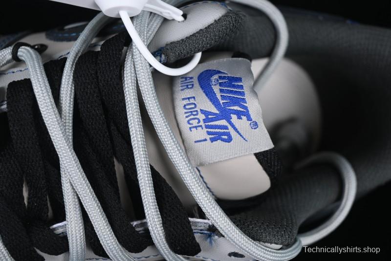 Nike Air Force 1 '07 Low British Blue Cat Casual Lace-Up Sneakers - KS6896-333