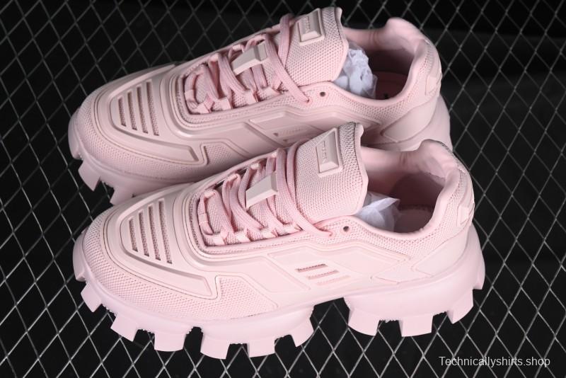 Prada Cloudbust Air Thunder Lifestyle Low-Top Sneakers with Anti-Slip and Wear-Resistant Design - 1E819L