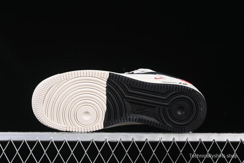 Nike Air Force 1 '07 Low Champion Collaboration Triple Swoosh Low-Top Casual Sneakers - SJ6698-021