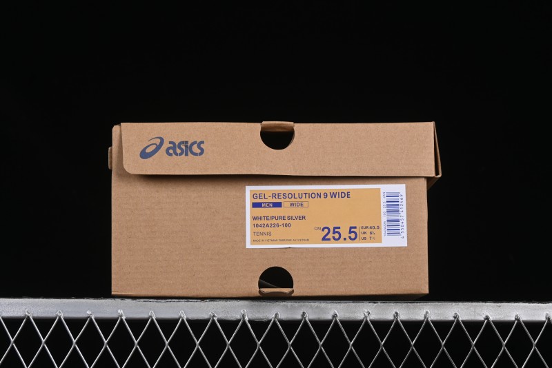 Asics Gel-Resolution 9 Wide Retro Breathable Cushioned Casual Running Shoes - 1042A226-100