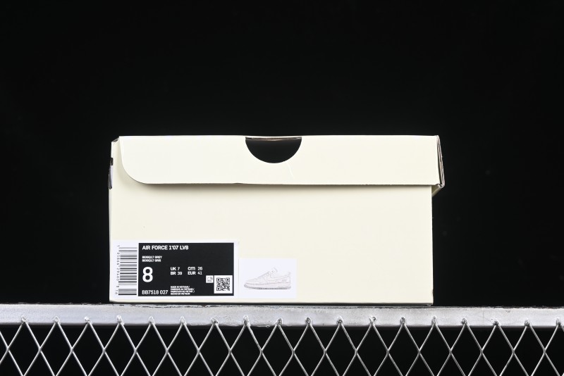Nike Air Force 1 '07 Low Casual Sneakers with Full-Length Air Cushion - BB7518-027