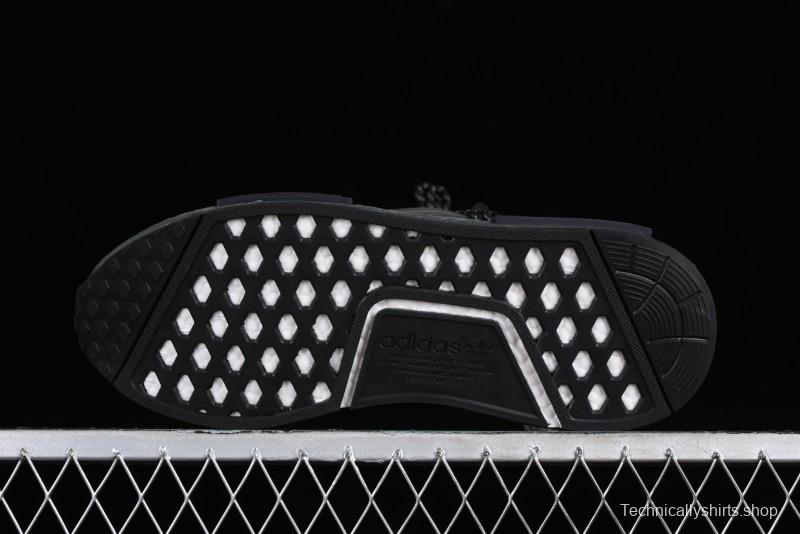 Adidas Human Race NMD Running Shoes with Primeknit Upper and Boost Cushioning - GX2487