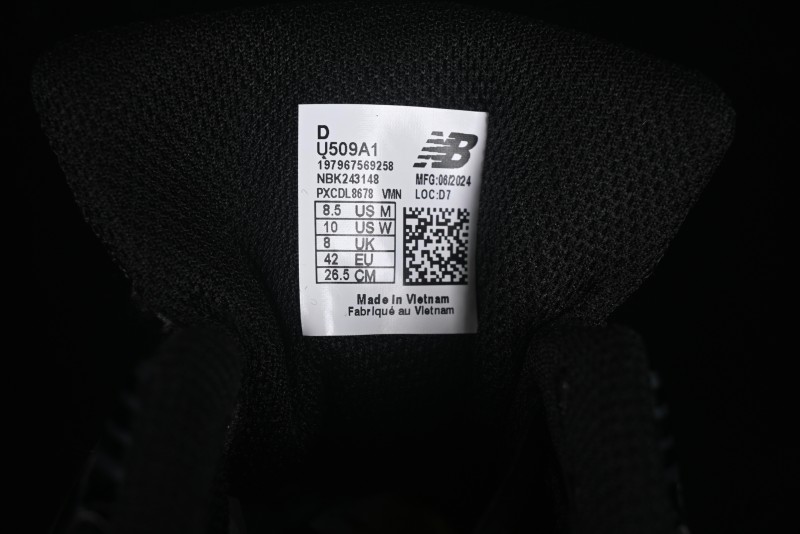 New Balance 509 Series Retro Casual Running Shoes - U509A1