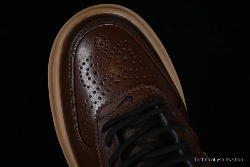 Nike Air Force 1 Low Luxe Casual Sneakers with Thick Sole and Waterproof Design - DM2451-200