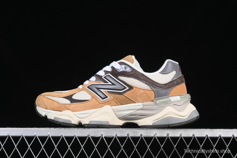 New Balance 9060 Retro Casual Running Shoes with ABZORB Cushioning - U9060WOR