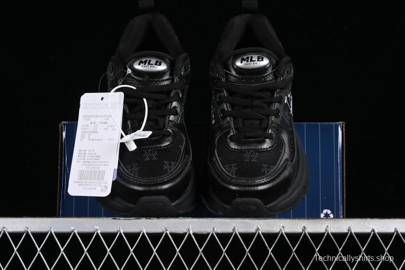New York Yankees NY MLB Fast Ball Classic Monogram 24SS Retro Casual Running Shoes - 3ARNFSB4N07BKS