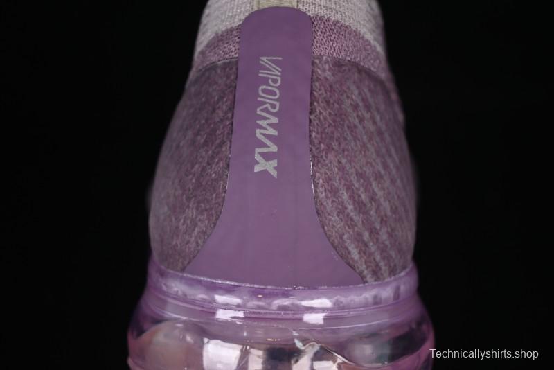 Nike Vapormax Flyknit Breathable Casual Running Shoes with Full-Length Air Cushion - 849557-500