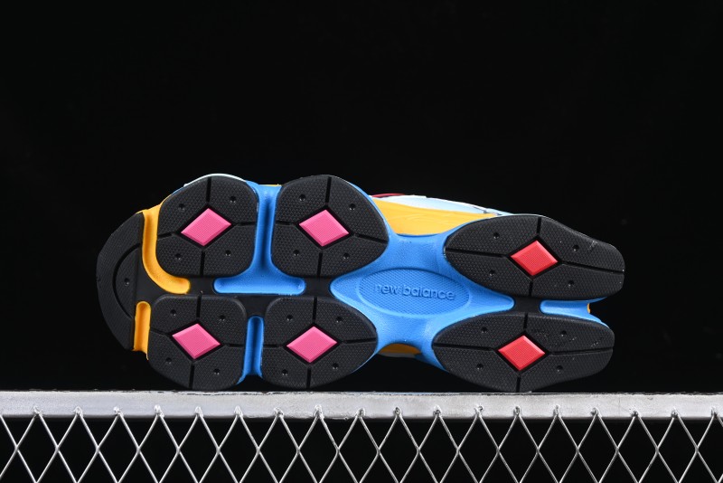 New Balance 9060 Retro Casual Running Sneakers with ABZORB Cushioning Technology - U9060NBN