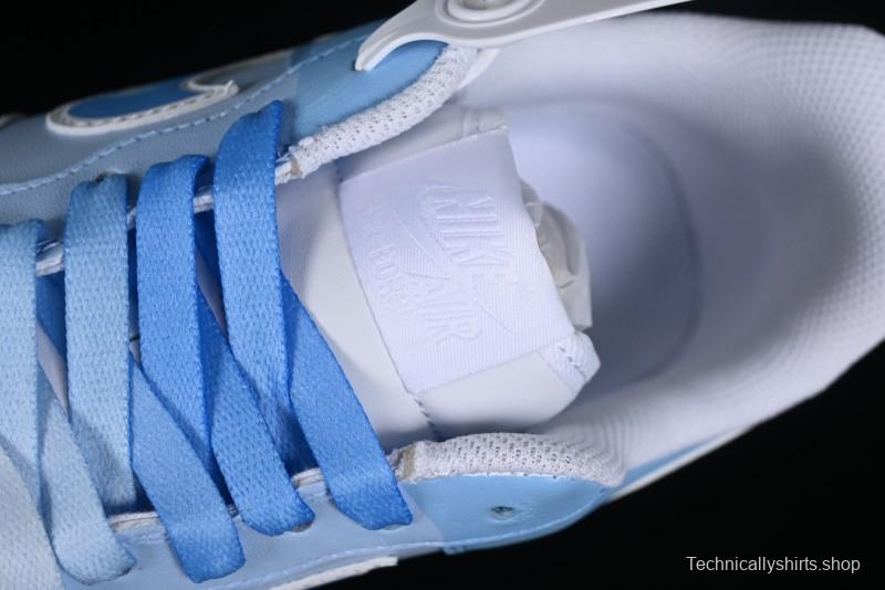 Nike Air Force 1 '07 Low Triple Color Gradient Minimalist Hand-Drawn Casual Sneakers - CW2288-951