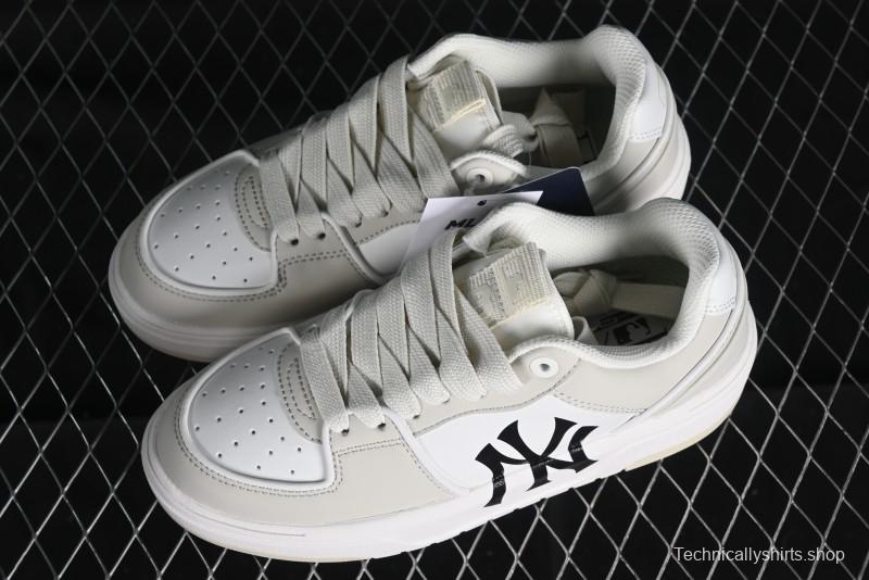 MLB Chunky Liner New York Yankees Lightweight Platform Sneakers with 6cm Height Increase - 3ASXCLB3N50IVS