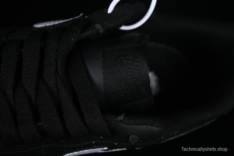 Nike Air Force 1 '07 Low Casual Sneakers with Black Splatter Design - ZH0316-046