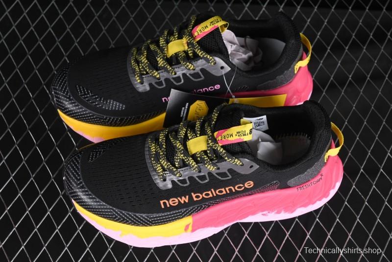 New Balance Fresh Foam X More V3TDS Low-Top Running Shoes with Durable Anti-Slip Design - WTMORAK3