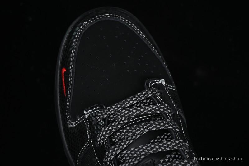 Nike SB Dunk Low Year of the Snake Limited Edition - Black Snake Anniversary High-End Custom Low-Top Casual Sneakers - CH8311-233