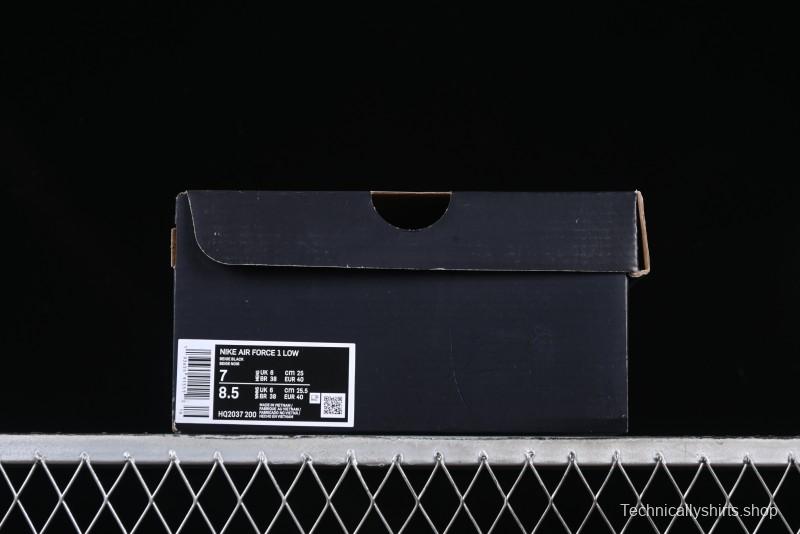 Nike Air Force 1'07 Low Casual Sneakers with Full-Length Air Cushion - HQ2037-200